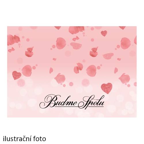 Dárková kartička "Buďme spolu!